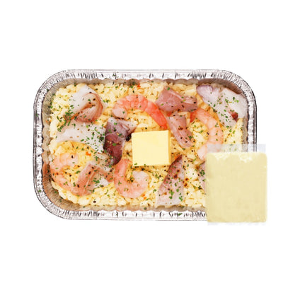 冷凍 シーフード バタークリームリゾットシェアサイズ 550g(3~4人前)×4