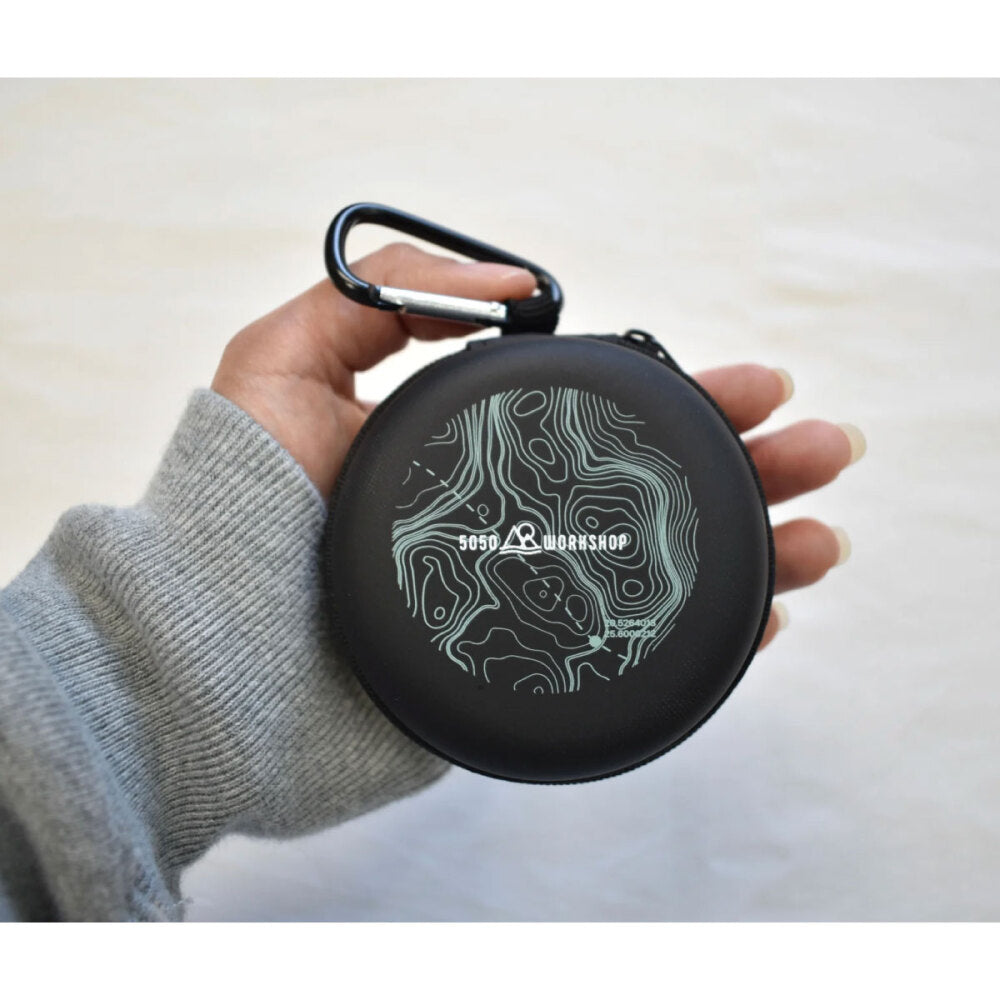 【メーカー取り寄せ品】5050WORKSHOP フォールディングフライングディスク(ブラック)x6