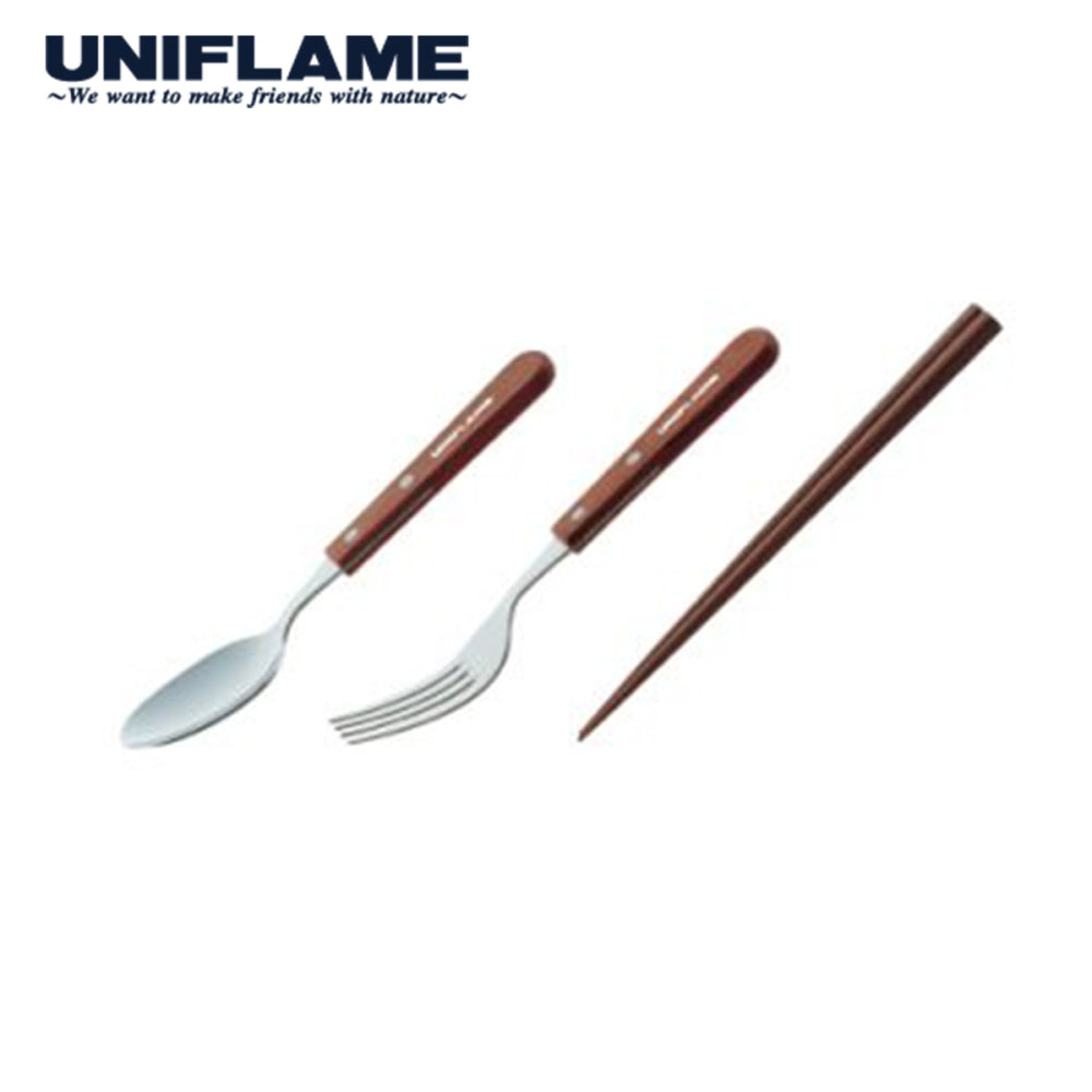 【メーカー取り寄せ品】UNIFLAME fanカトラリーsolo ×10