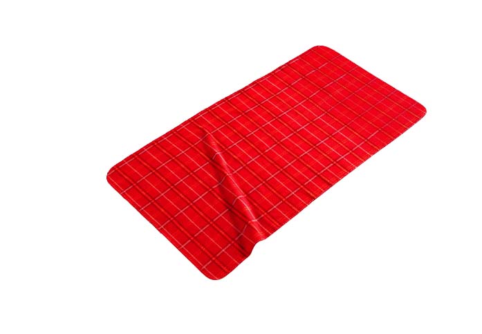 【北海道・沖縄・離島以外 送料無料】チェック膝掛け K ×10