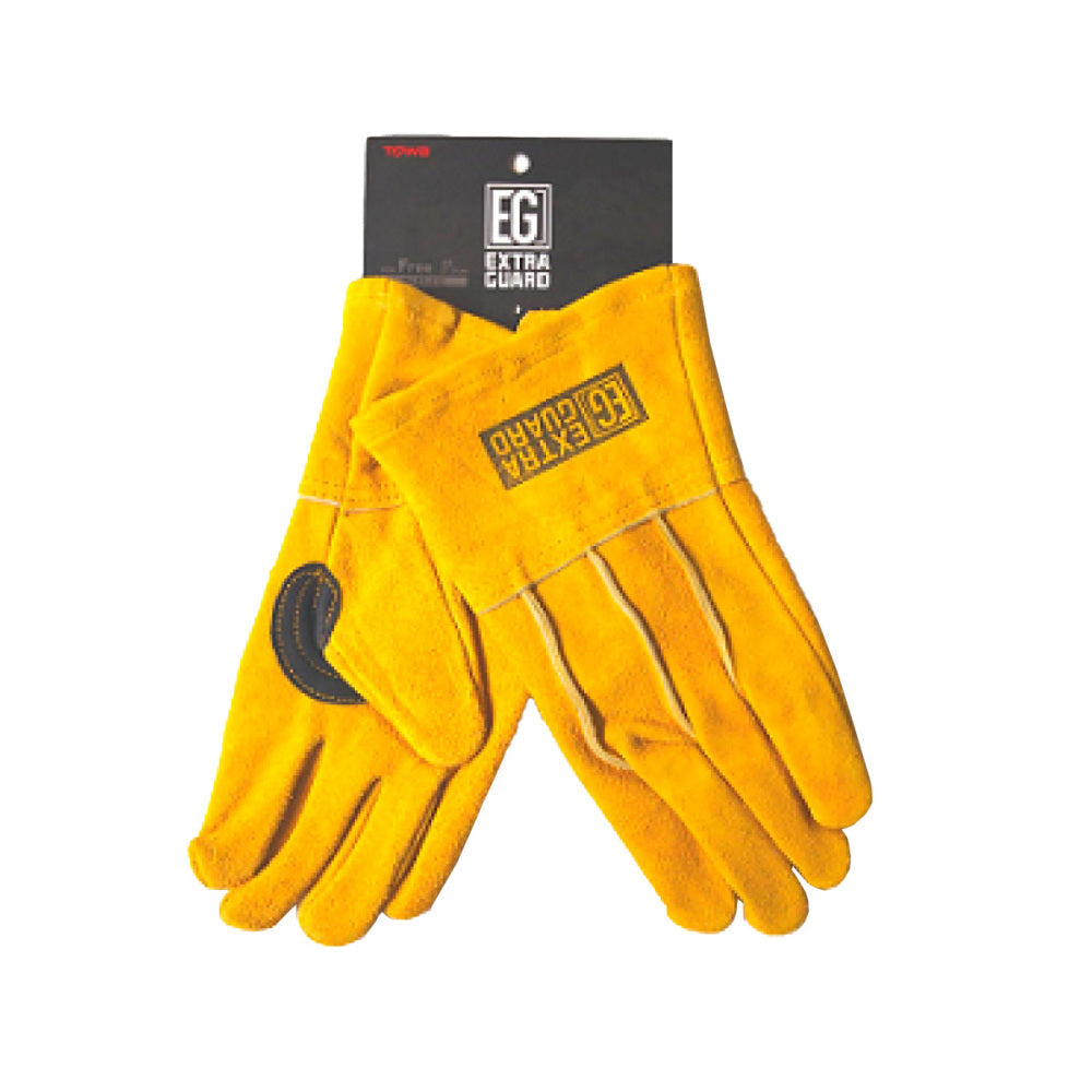 【メーカー取り寄せ品】東和コーポレーション EXTRA GUARD 012 TAKIBI グローブ5本指 Fサイズ(イエロー)×5