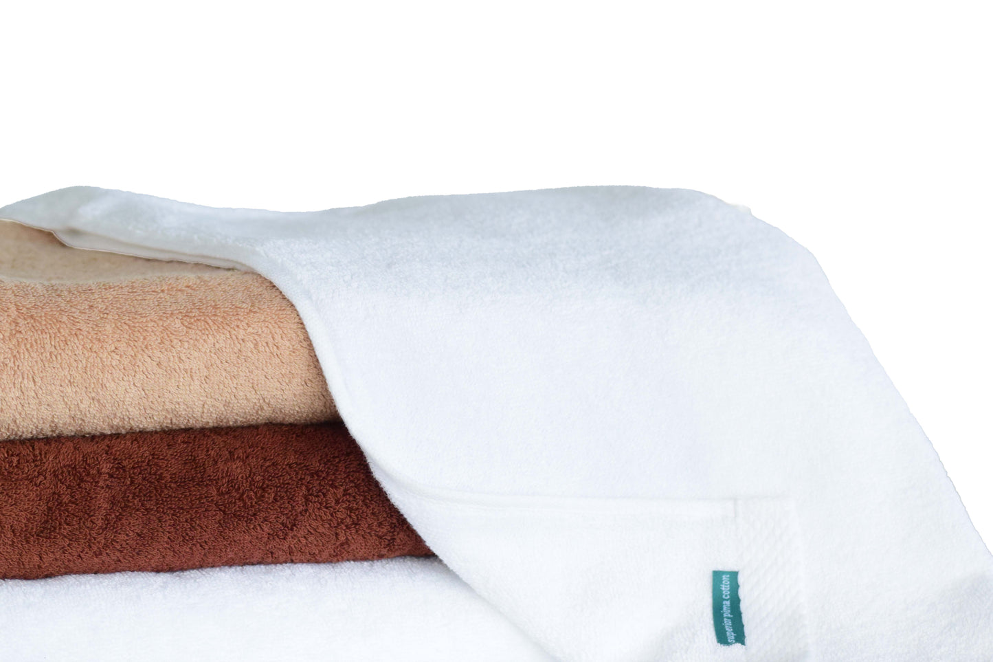 【北海道・沖縄・離島以外 送料無料】高級ピマコットンフェイスタオル(420匁) ×12