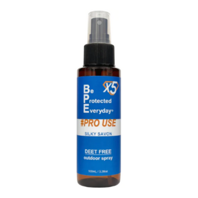 【ブユ(ブヨ)対策に!】BPEファブリックスプレー プロユースX5 100ml/シルキーサボン ×12本