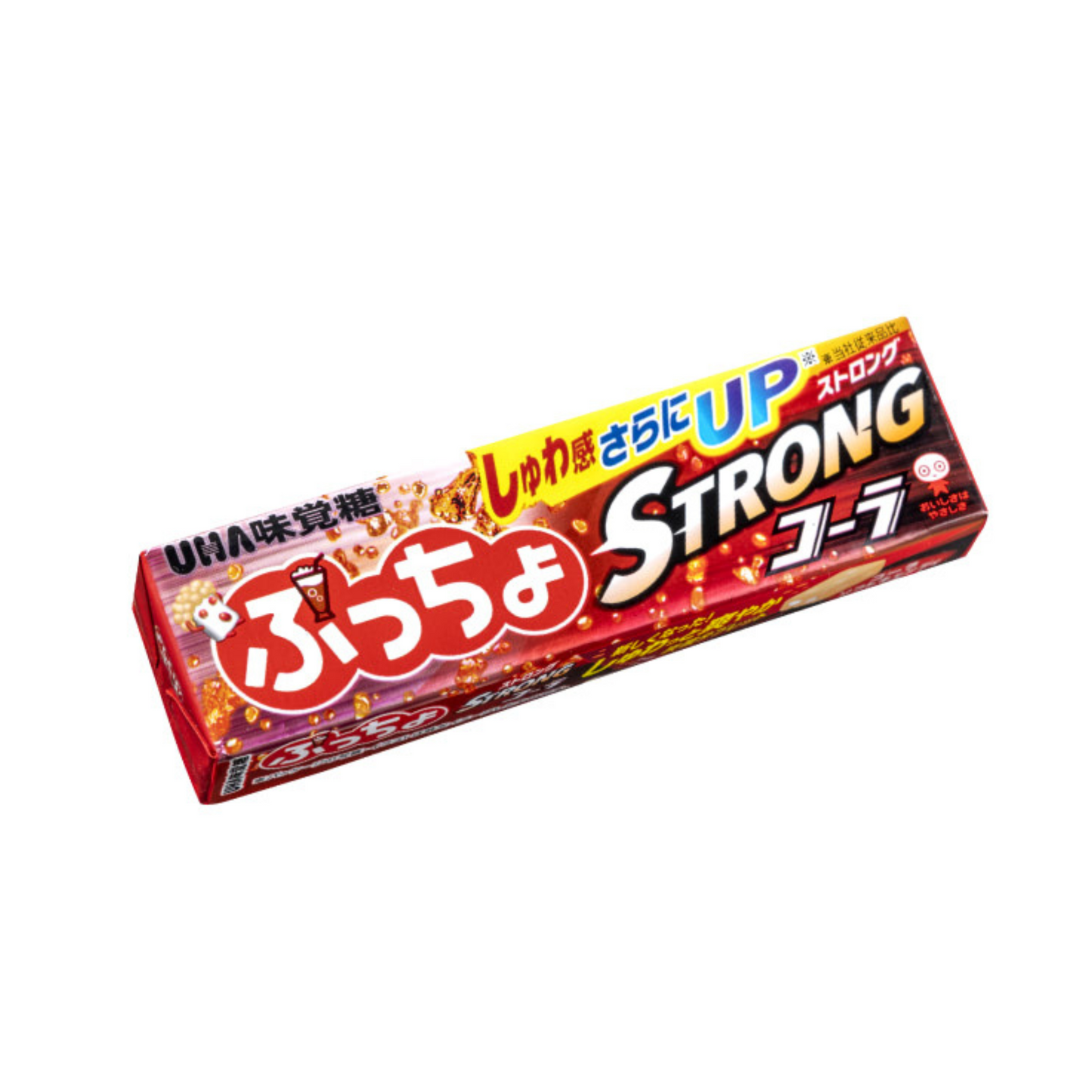 【メーカー取り寄せ品】味覚糖 ぷっちょ ストロングコーラST10粒 ×10