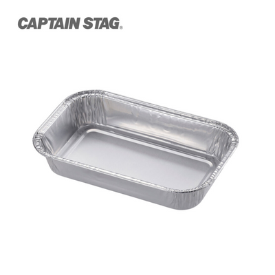 CAPTAIN STAG BBQ アルミ角型プレート 17×10.5cm 4枚組 × 10