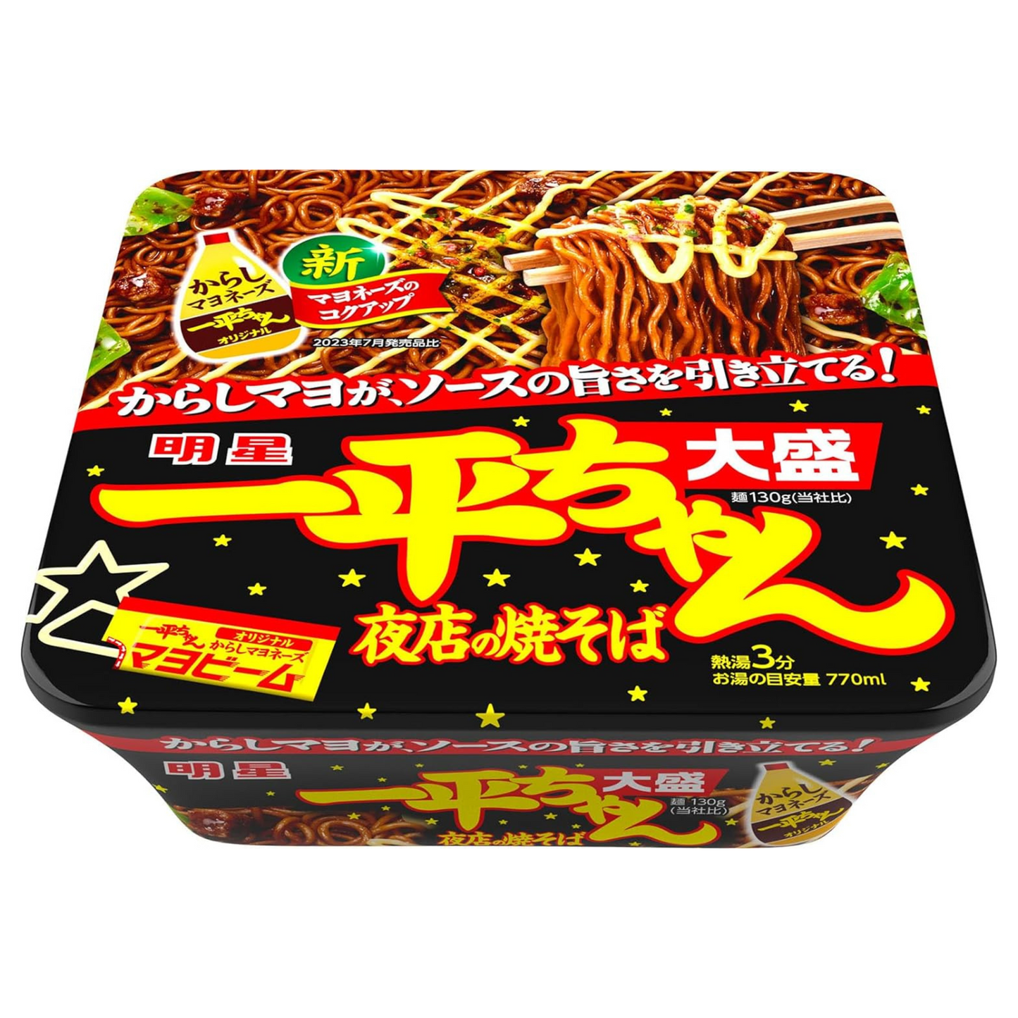 明星食品 一平ちゃん 夜店の焼そば カップ 135g x12