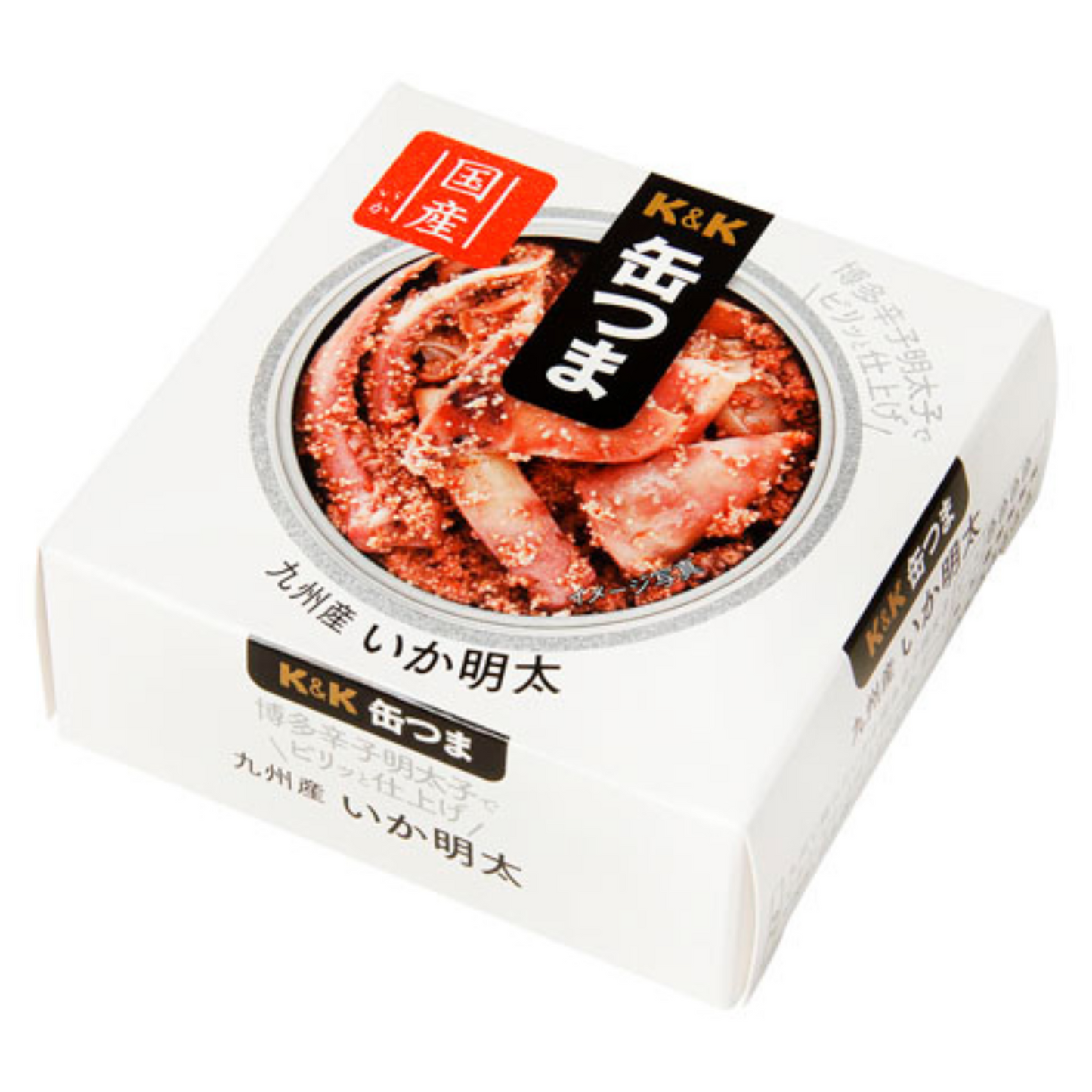 缶つま 九州産 いか明太 P4号缶 x6