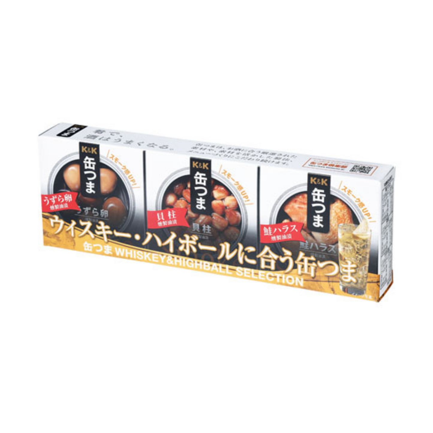 【メーカー取り寄せ品】K&K 缶つま WHISKEY SELECTION 3個 × 1