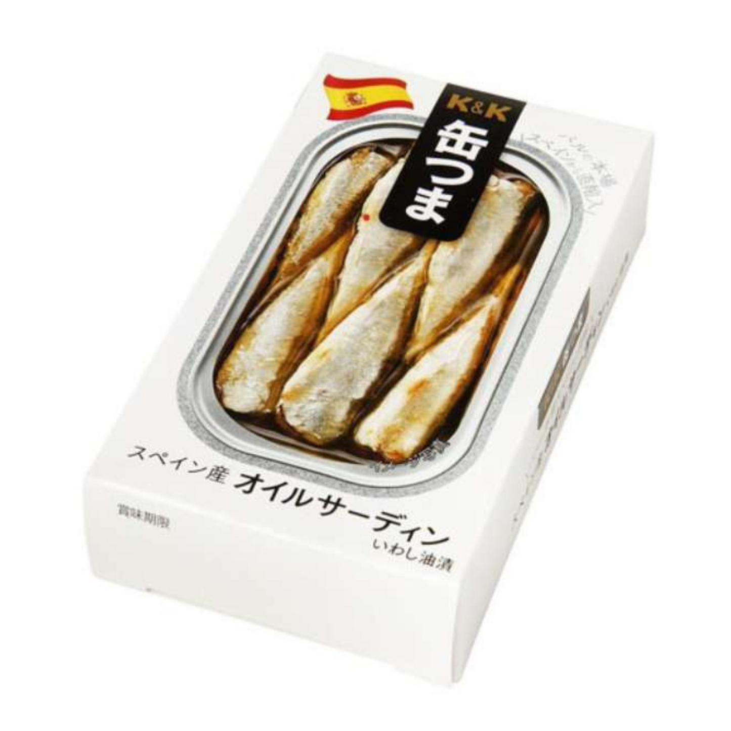 【メーカー取り寄せ品】缶つま スペイン産 オイルサーディン 85g x25