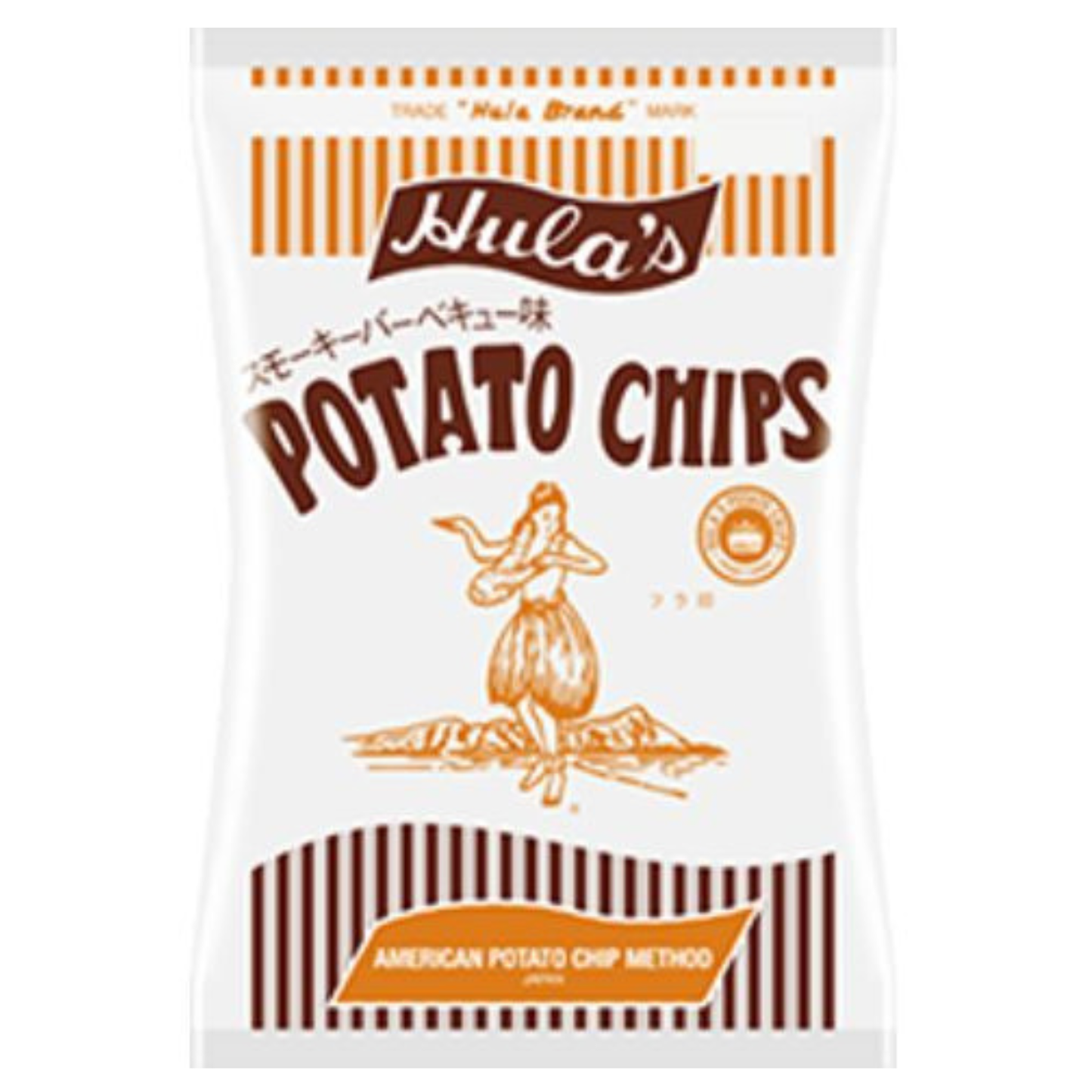 ソシオ工房 フラ印 アメリカンポテトチップス バーべキュー 143g × 12