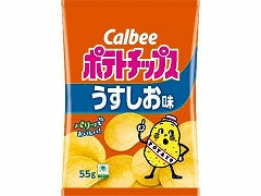 カルビー ポテトチップス うすしお味 55g × 16