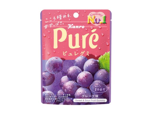 カンロ ピュレグミ グレープ 56g x6
