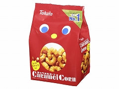 東ハト キャラメルコーン 70g x12