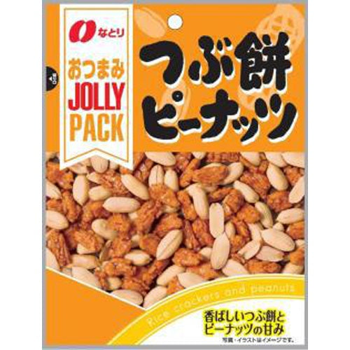 なとり JPつぶ餅ピーナッツ 81g ×10