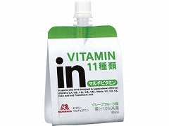 森永製菓 inゼリー マルチビタミン 180g x6