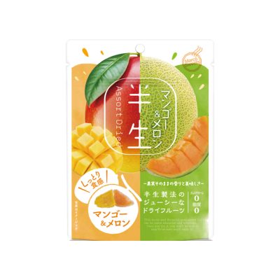 半生フルーツ マンゴー&メロン65g ×24