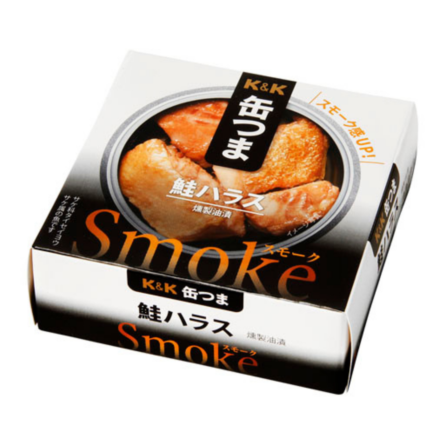 【メーカー取り寄せ品】缶つまSmoke 鮭ハラス 50g x6