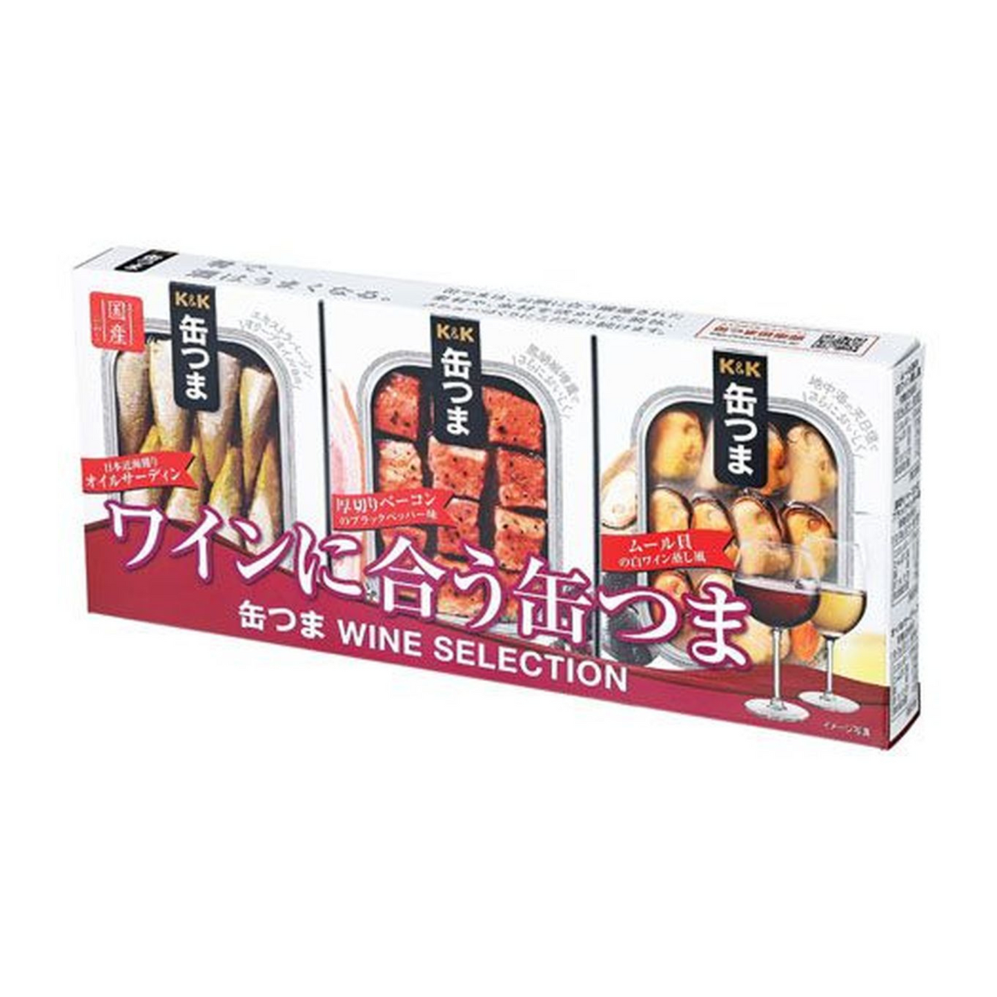 【メーカー取り寄せ品】缶つま WINE SELECTION 3個 × 1