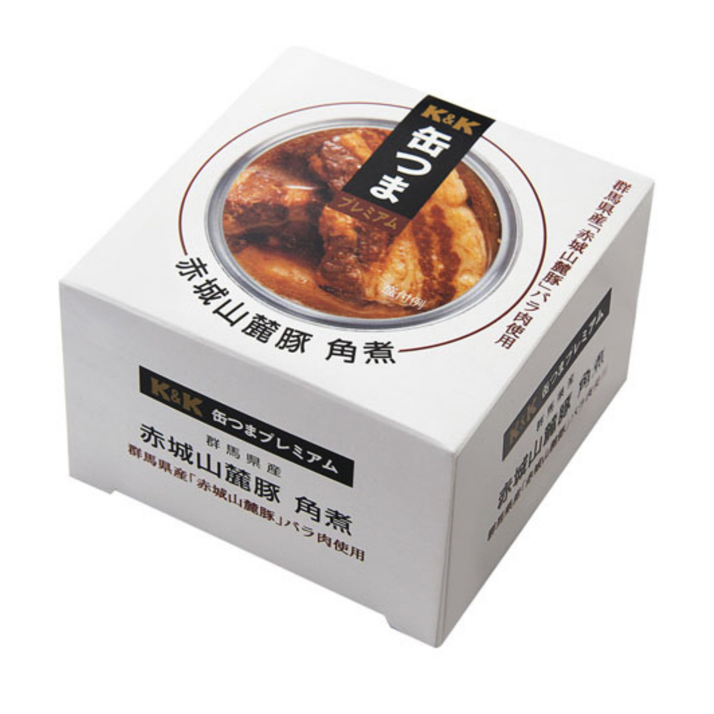 【メーカー取り寄せ品】K&K 缶つま 群馬県産 赤城山麓豚角煮 150g × 6