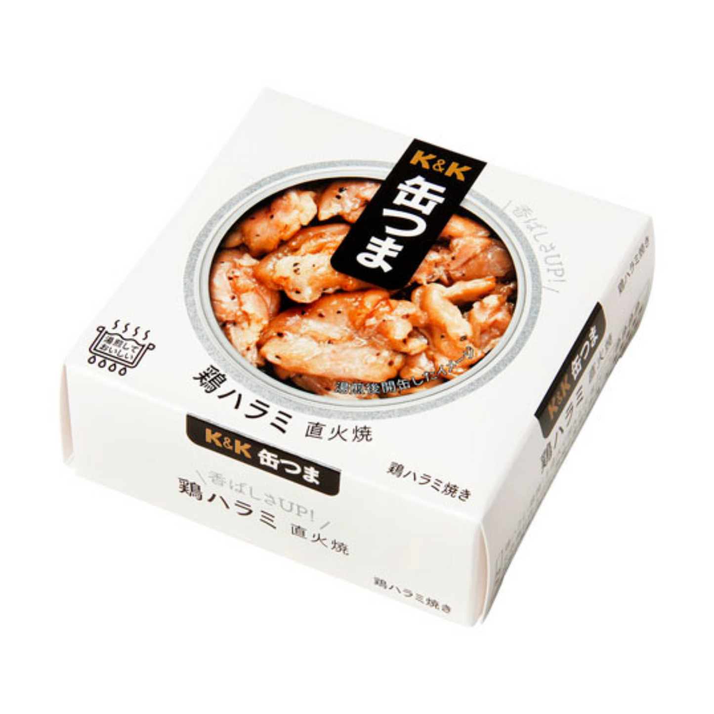 【メーカー取り寄せ品】缶つま 鶏ハラミ 直火焼 50g x6