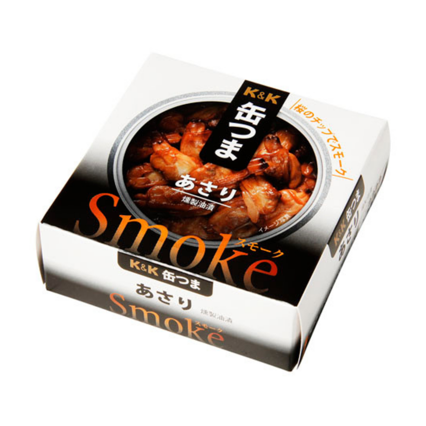 K&K 缶つまSmoke あさり 40g × 12
