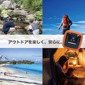 LED付コンパクトバッテリー(ブラック) x5