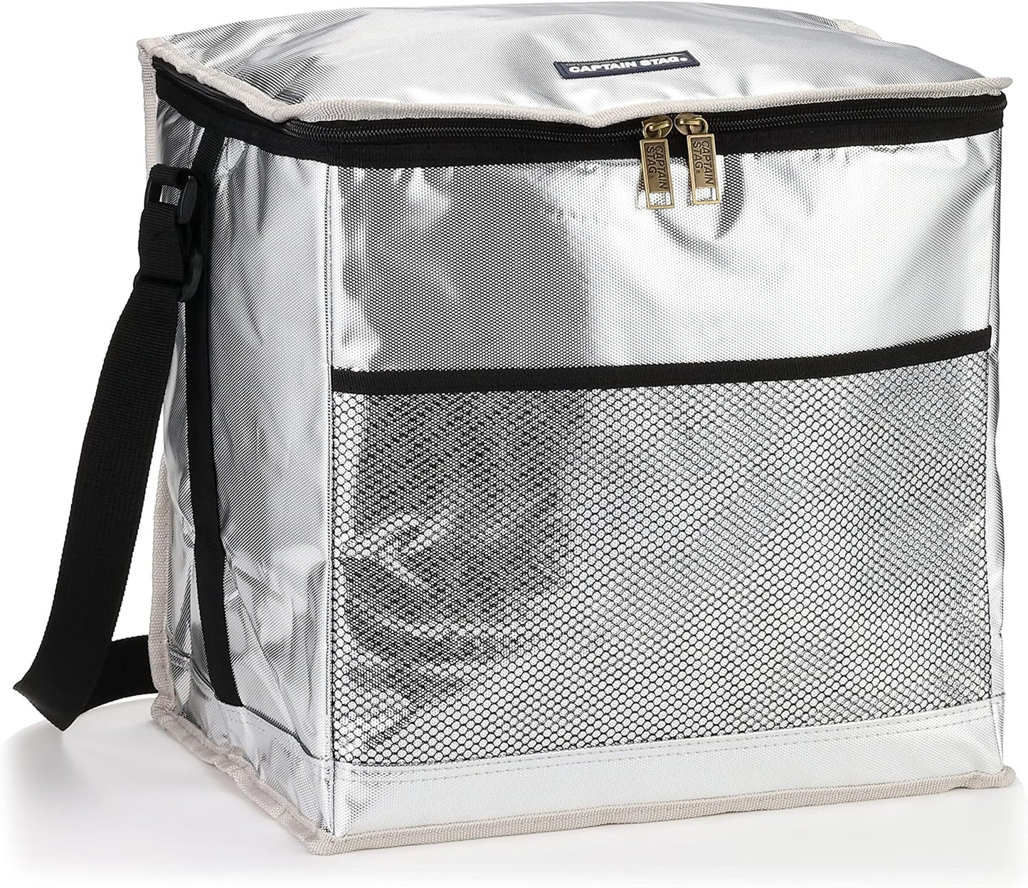 ■数量限定■【未使用】キャプテンスタッグ デリス シルバーソフトクーラー24L