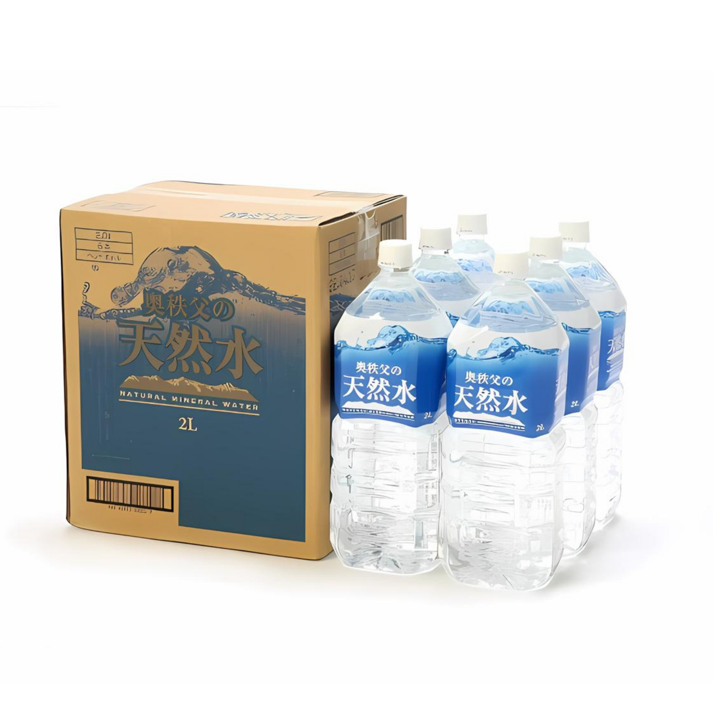 ソーケンビバ 奥秩父の天然水 2L x6