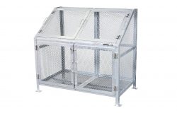 【送料無料】メッシュゴミ収集庫120 ×1