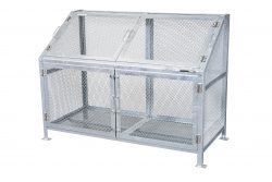 【送料無料】メッシュゴミ収集庫150 ×1