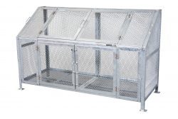 【送料無料】メッシュゴミ収集庫180 ×1