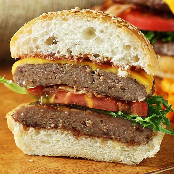 冷凍 ハンバーガービーフパティ(4個)×20