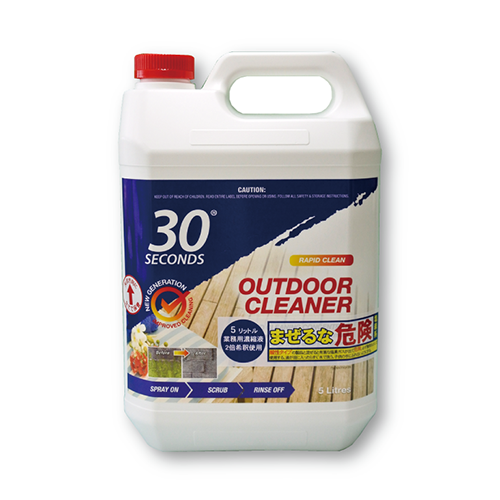 30セカンズ アウトドアー・クリーナー 5L ×4本