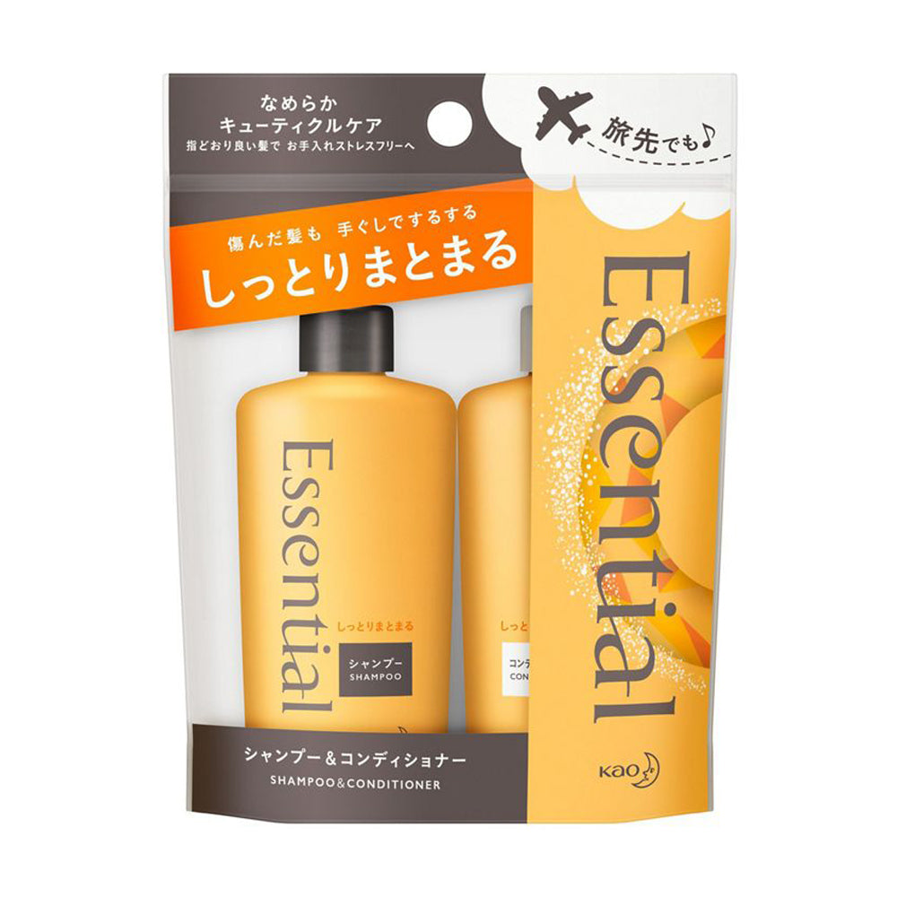 花王 エッセンシャル シャンプー&コンディショナーセット 45ml×12セット