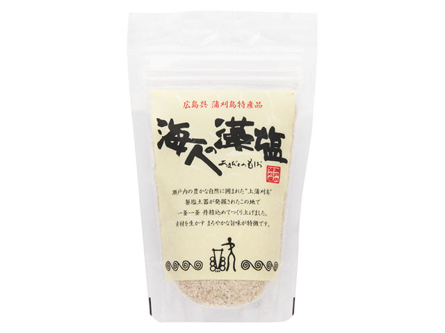 蒲刈物産 海人の藻塩 スタンドパック 100g x10