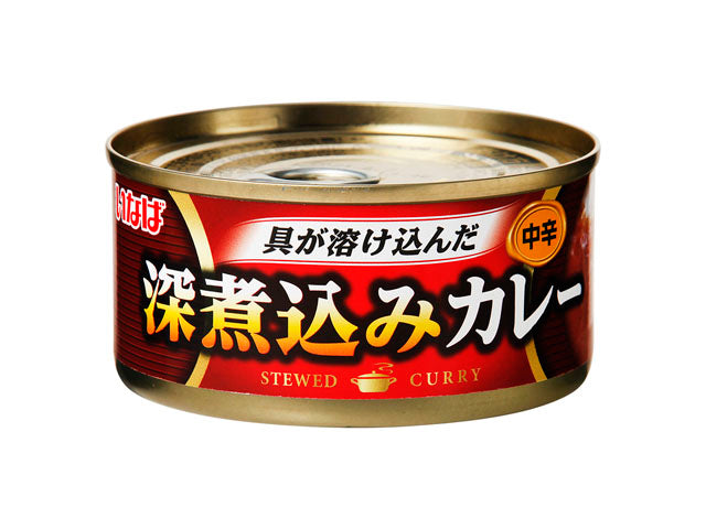 【メーカー取り寄せ品】いなば食品 深煮込みカレー 缶 165g x6