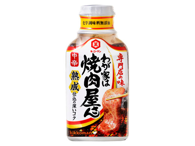 キッコーマン わが家は焼肉屋さん 中辛 1本210g x12