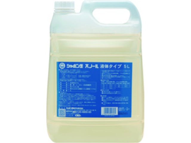 【欠品中】シャボン玉販売 シャボン玉スノール液体タイプ 5L × 1
