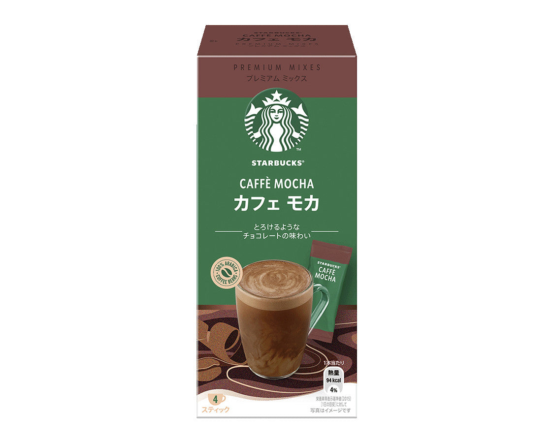 スターバックス プレミアム ミックス カフェモカ 22gx4個 × 6