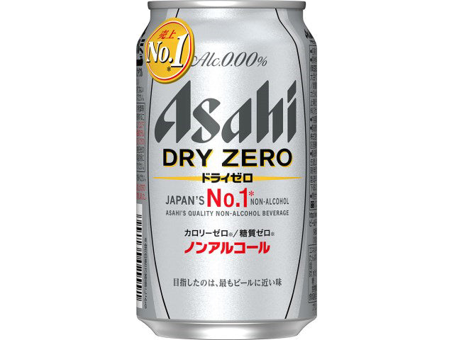 アサヒ ドライゼロ 缶 350ml x24