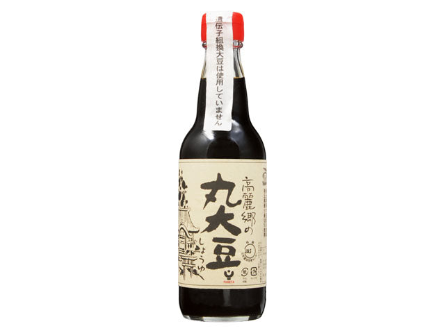 弓削多 高麗郷 丸大豆醤油 360ml x12
