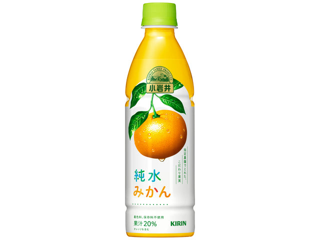 【メーカー取り寄せ品】キリン 小岩井 純水みかん ペット 430ml x24