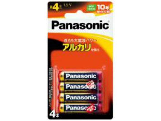 パナソニック LR03XJ/4B アルカリ 単4*4個ブリスターパック × 1