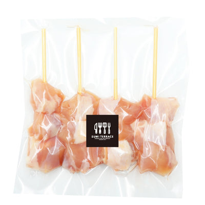 冷凍 手打ち焼き鳥串 鶏もも串 (4本入り) 200g×10