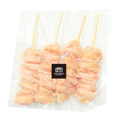 冷凍 手打ち焼き鳥串 ぼんじり串 (4本入り) 120g×10