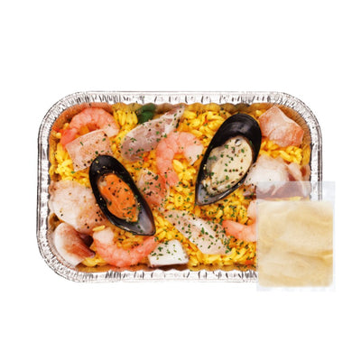 冷凍 海鮮パエリア シェアサイズ  570g(3～4人前)×4