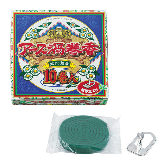アース製薬 アース渦巻香 10巻箱入×10