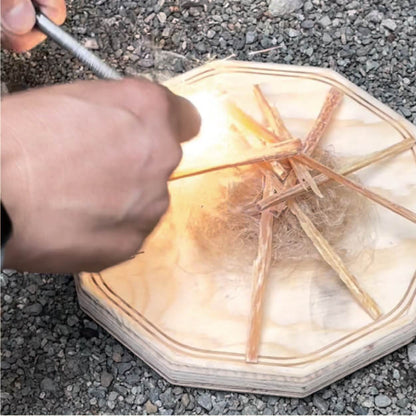 【送料無料商品】ecoTAN　ファットスティック ファイヤースターター 200g  ×10