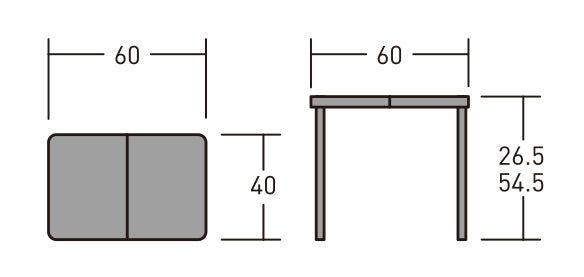 【欠品中】タフメッシュテーブル  × 1