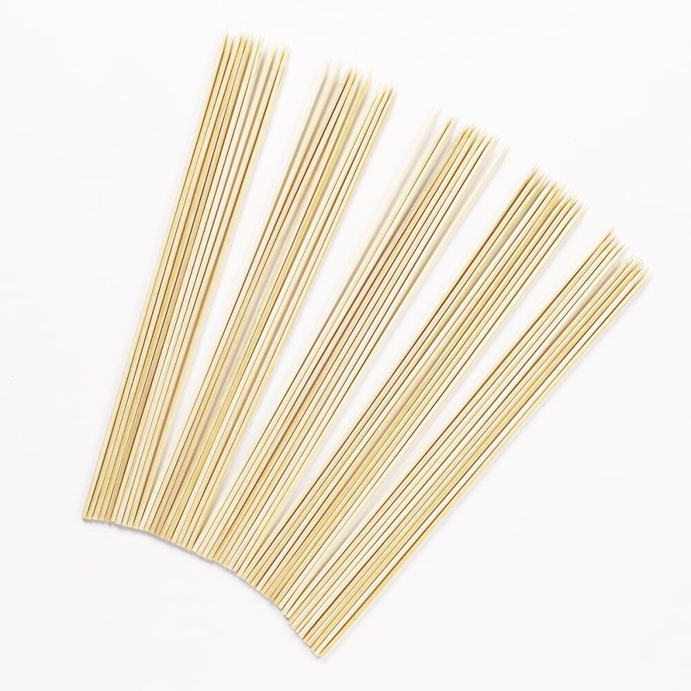 【メーカー取り寄せ品】CAPTAIN STAG 竹製バーベキュー串 28cm 50本入×10